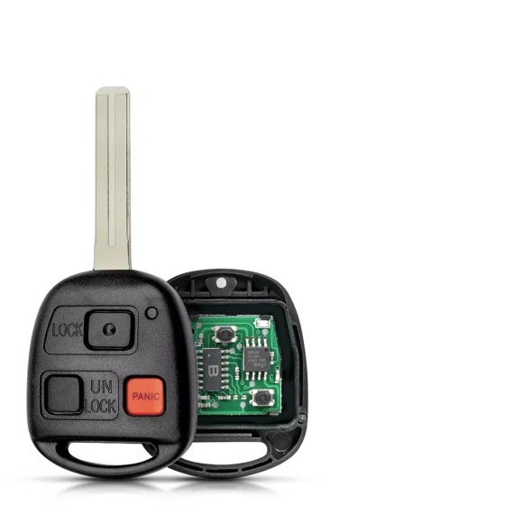 1999-2003 Lexus RX300 / 3-Button Chip: 4C Remote Head Key / PN: 89070-48020 / NI4TMTX-1 (AFTERMARKET)